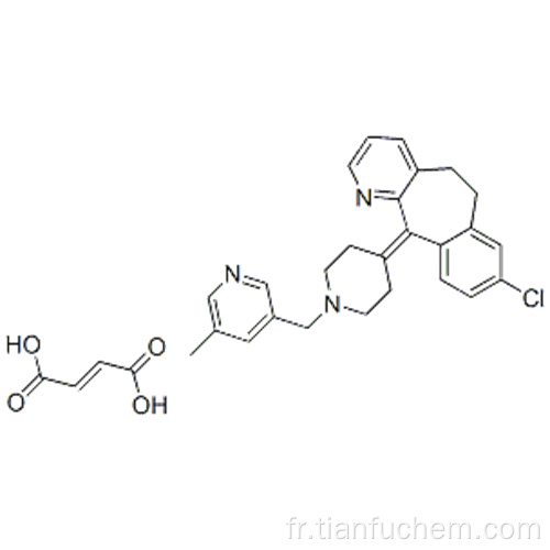 Fumarate de rupatadine CAS 182349-12-8